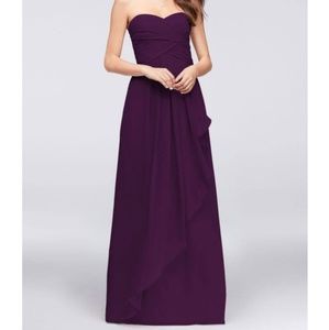 Plum David's Bridal Dress
